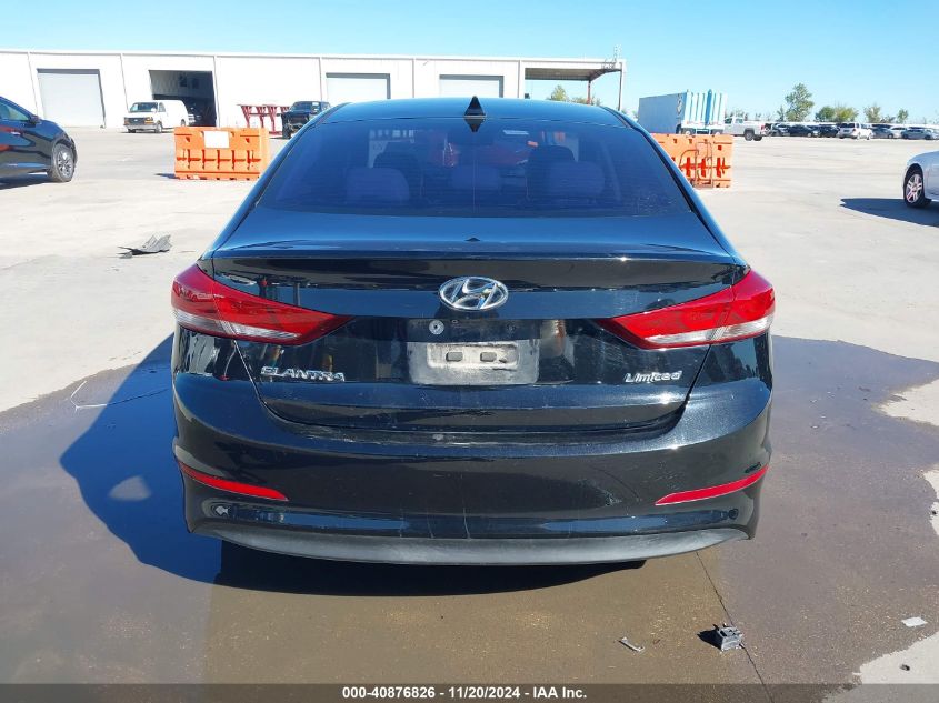 2017 Hyundai Elantra Limited VIN: 5NPD84LF6HH038770 Lot: 40876826