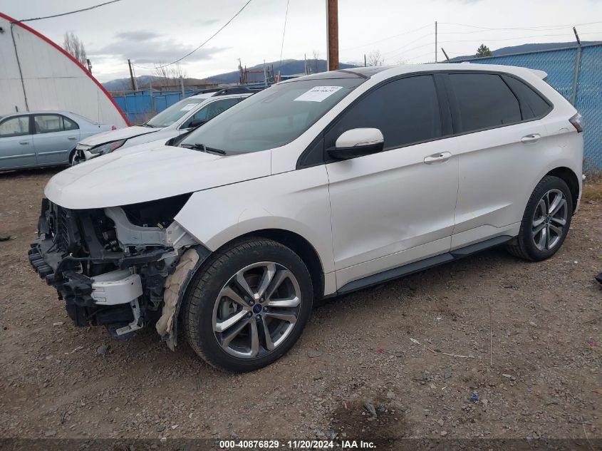 2015 Ford Edge Sport VIN: 2FMTK4APXFBC03751 Lot: 40876829