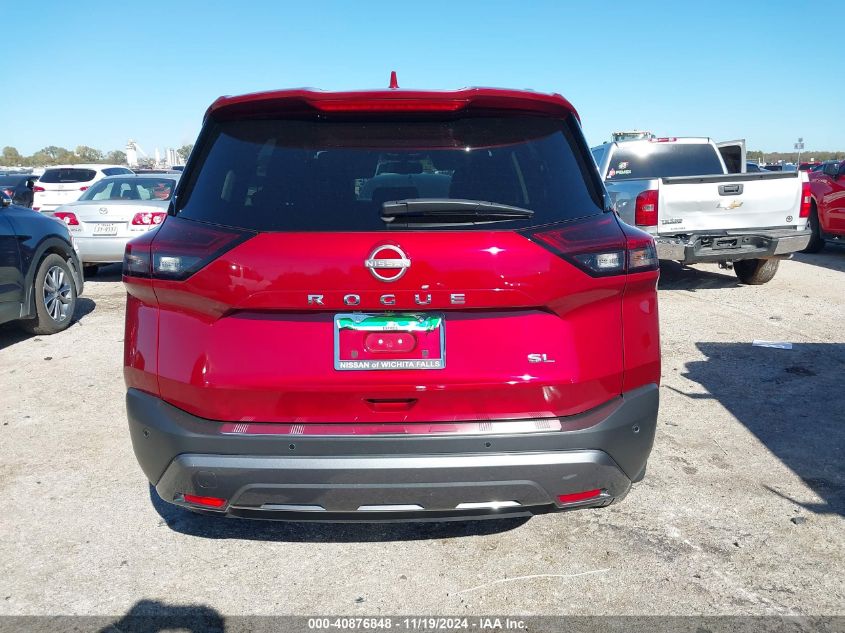 2023 Nissan Rogue Sl Fwd VIN: 5N1BT3CA0PC943418 Lot: 40876848