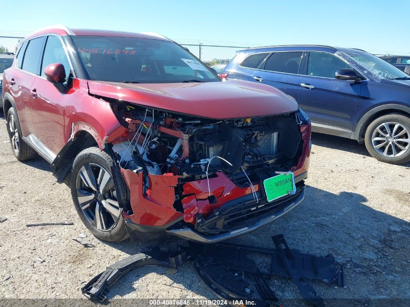 2023 Nissan Rogue Sl Fwd VIN: 5N1BT3CA0PC943418 Lot: 40876848