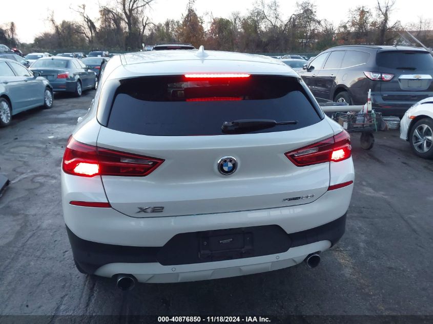 2018 BMW X2 Sdrive28I VIN: WBXYJ3C32JEJ91600 Lot: 40876850