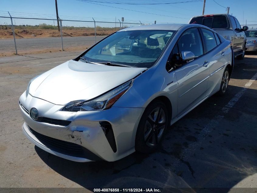 VIN JTDKARFU7K3084047 2019 TOYOTA PRIUS no.2