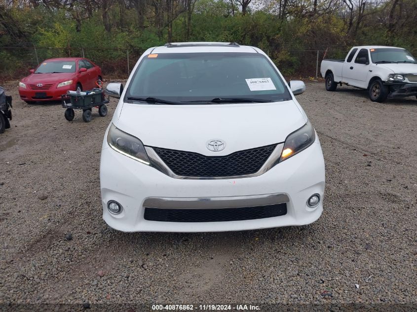 2016 Toyota Sienna Se VIN: 5TDXK3DC2GS715156 Lot: 40876862