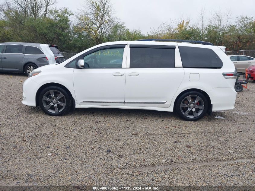 2016 Toyota Sienna Se VIN: 5TDXK3DC2GS715156 Lot: 40876862