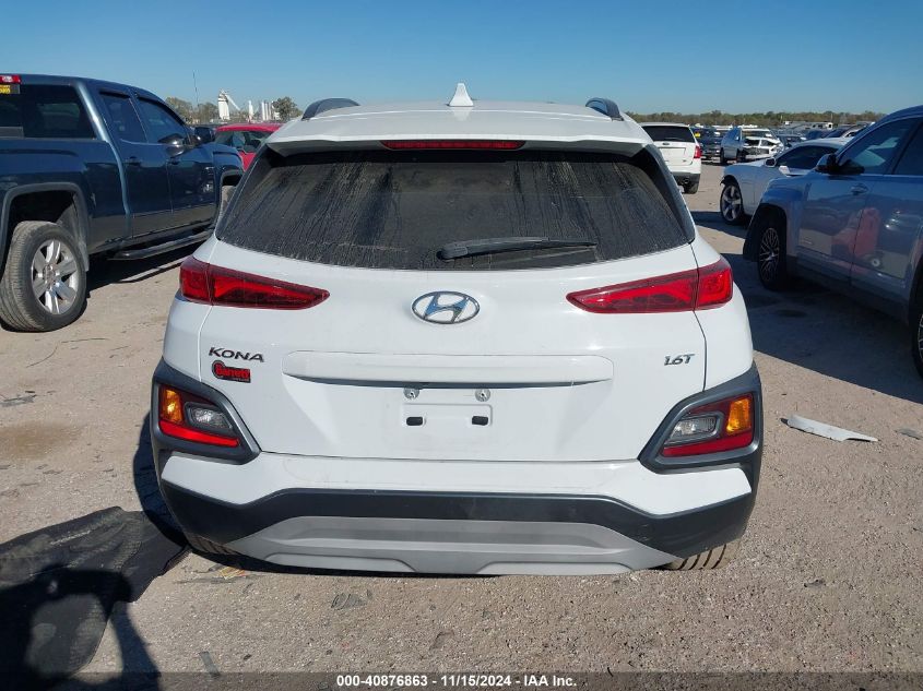 2021 Hyundai Kona Night VIN: KM8K63A54MU681731 Lot: 40876863