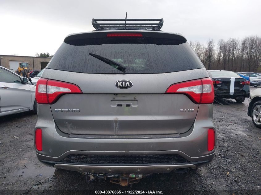 2015 Kia Sorento Sx V6 VIN: 5XYKWDA72FG627439 Lot: 40876865