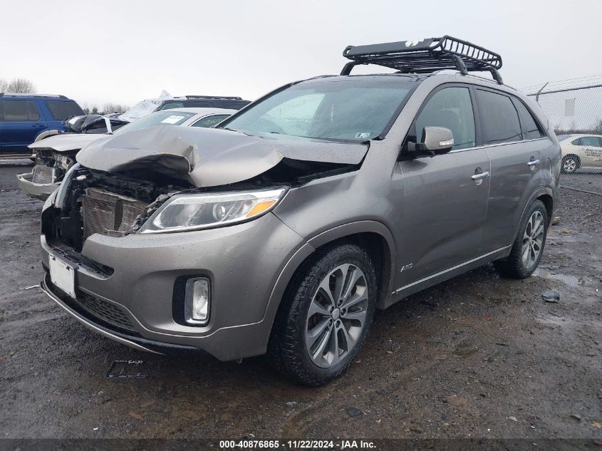 VIN 5XYKWDA72FG627439 2015 KIA SORENTO no.2