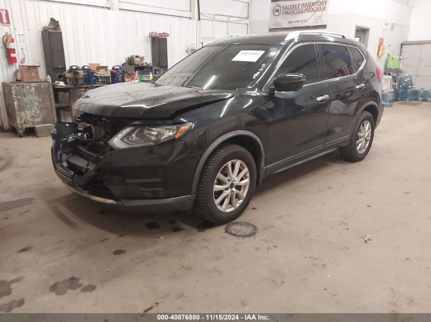 VIN KNMAT2MV1JP559465 2018 Nissan Rogue, SV no.2