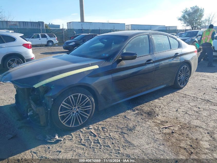 VIN WBAJE7C54KWW20174 2019 BMW 5 Series, 540I Xdrive no.2