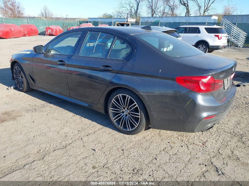 VIN WBAJE7C54KWW20174 2019 BMW 5 Series, 540I Xdrive no.3