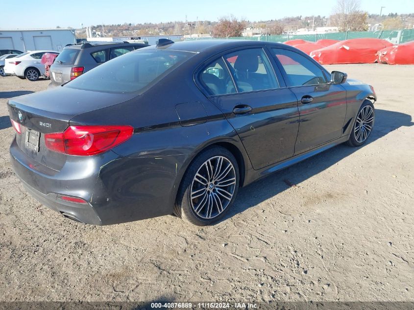 VIN WBAJE7C54KWW20174 2019 BMW 5 Series, 540I Xdrive no.4