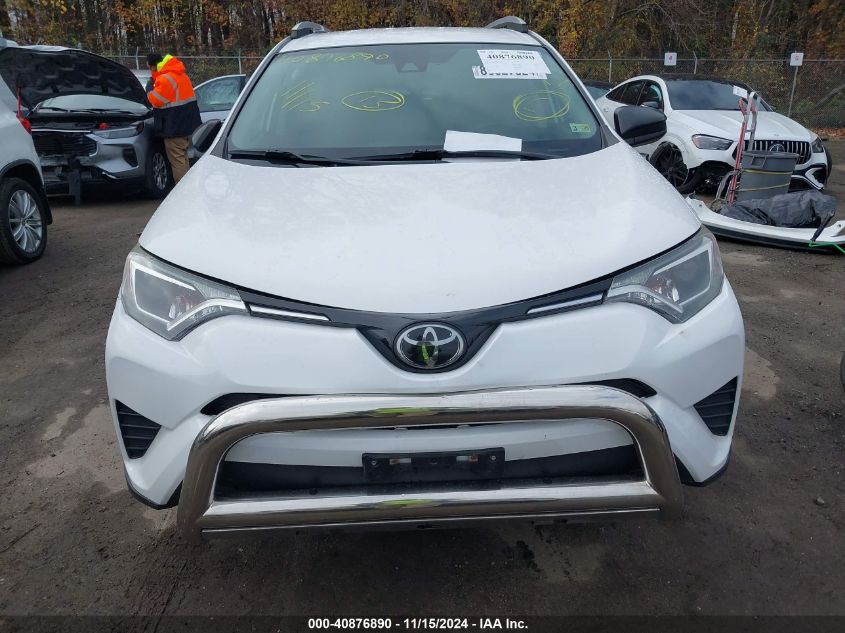 2018 Toyota Rav4 Le VIN: 2T3BFREV2JW845011 Lot: 40876890