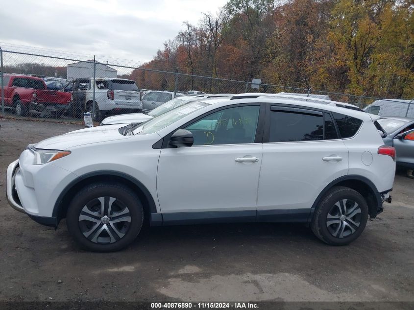 2018 Toyota Rav4 Le VIN: 2T3BFREV2JW845011 Lot: 40876890