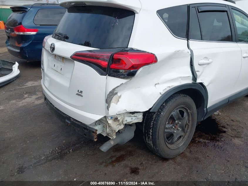 2018 Toyota Rav4 Le VIN: 2T3BFREV2JW845011 Lot: 40876890