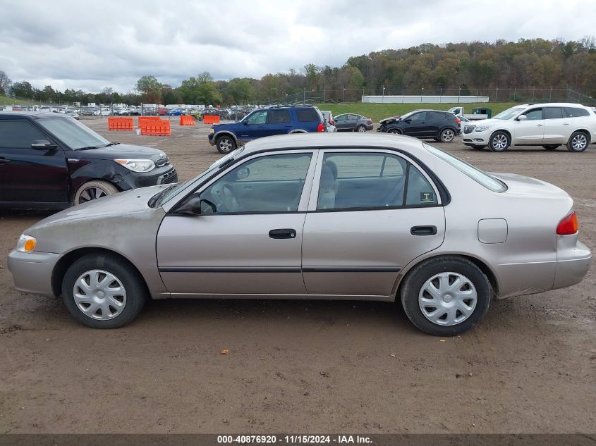 2002 Toyota Corolla Ce/Le/S VIN: 2T1BR12E42C582657 Lot: 40876920