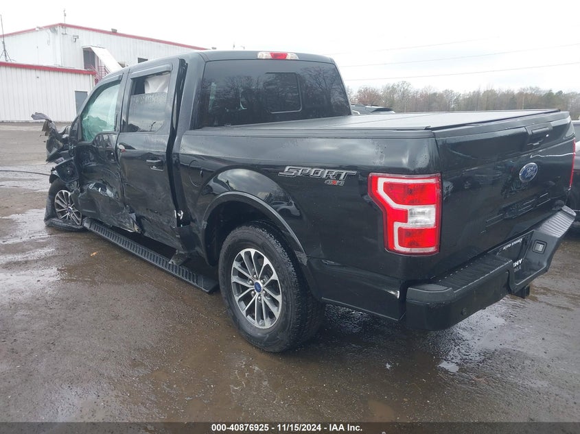 VIN 1FTEW1E55JFD37387 2018 FORD F-150 XLT