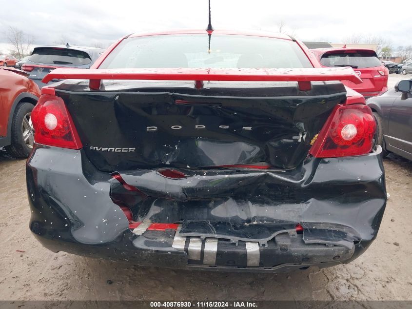 2013 Dodge Avenger Se VIN: 1C3CDZAB7DN658613 Lot: 40876930