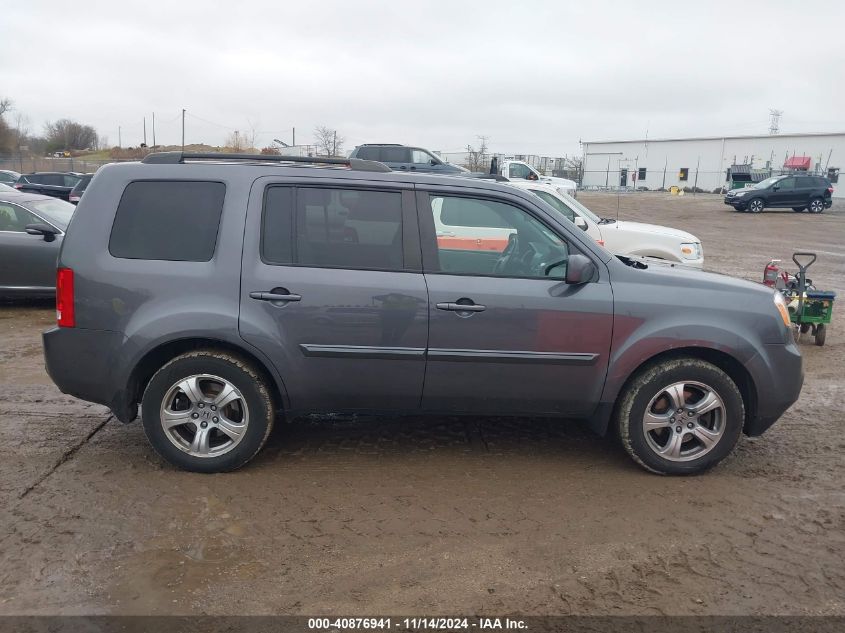 2014 Honda Pilot Ex-L VIN: 5FNYF4H55EB056436 Lot: 40876941