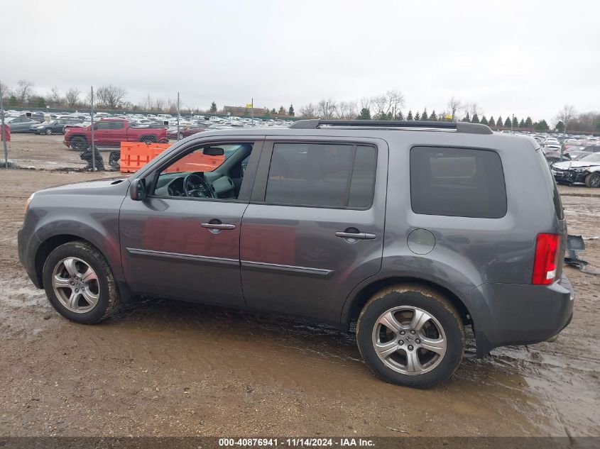 2014 Honda Pilot Ex-L VIN: 5FNYF4H55EB056436 Lot: 40876941