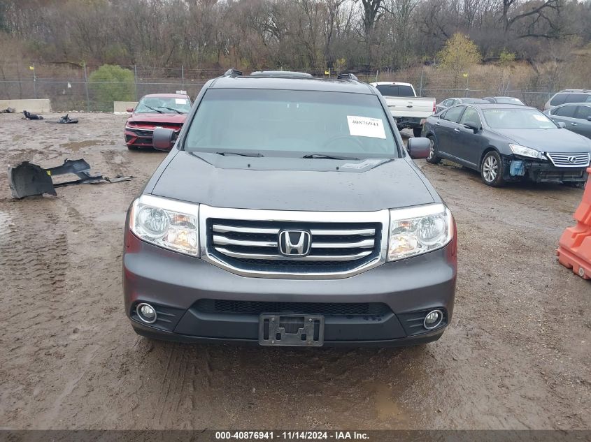 2014 Honda Pilot Ex-L VIN: 5FNYF4H55EB056436 Lot: 40876941