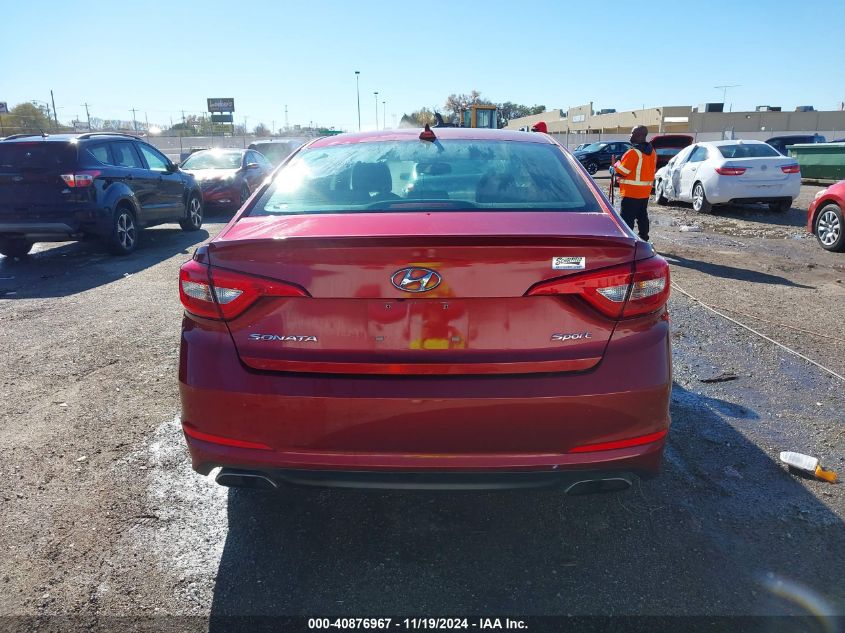 2016 HYUNDAI SONATA SPORT - 5NPE34AF8GH369838