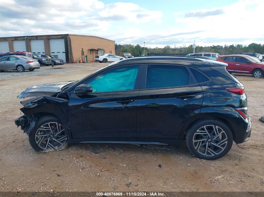 2022 HYUNDAI KONA VIN: KM8K3CA30NU843556