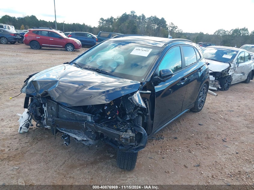 2022 HYUNDAI KONA VIN: KM8K3CA30NU843556