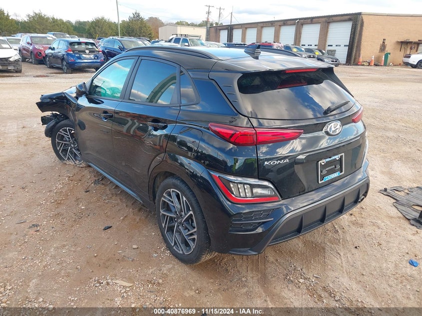 2022 HYUNDAI KONA VIN: KM8K3CA30NU843556
