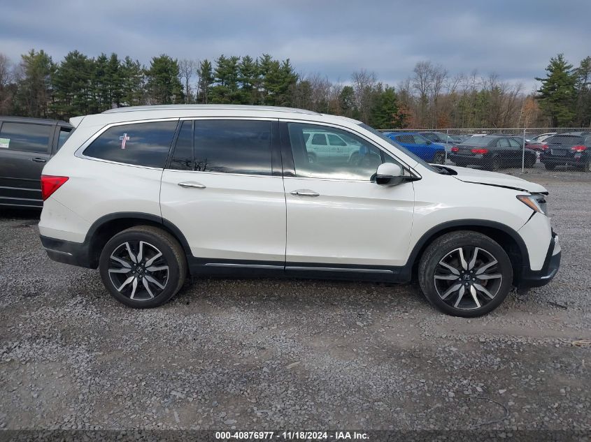 2019 Honda Pilot Touring VIN: 5FNYF6H66KB071544 Lot: 40876977