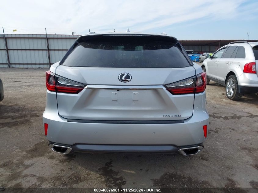 VIN 2T2BZMCA4HC133755 2017 Lexus RX, 350 no.17