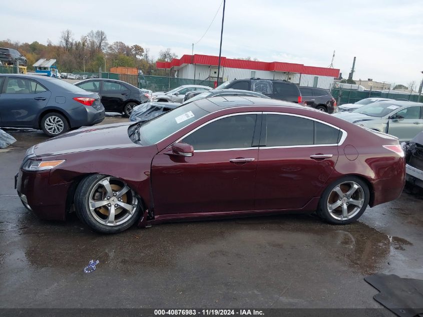 2010 Acura Tl 3.7 VIN: 19UUA9F57AA003299 Lot: 40876983