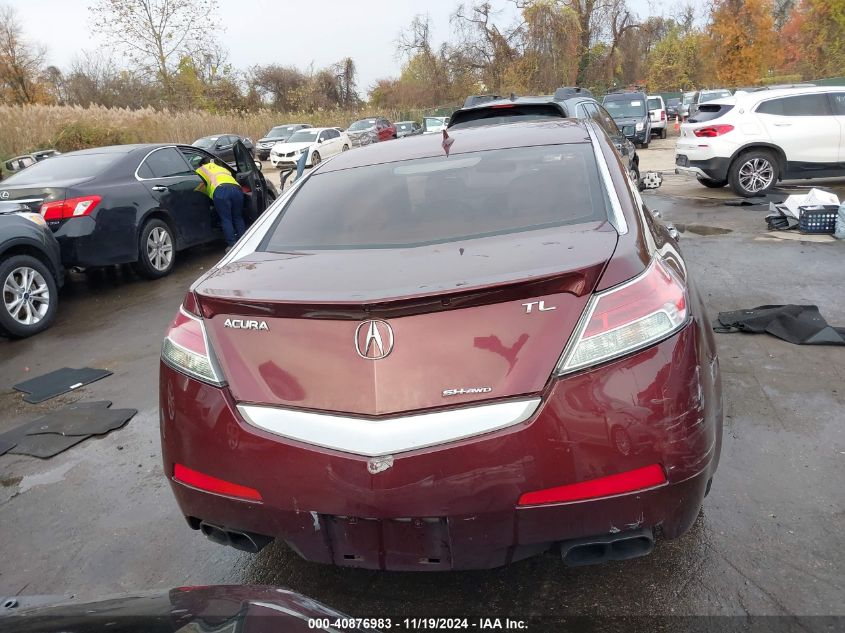 2010 Acura Tl 3.7 VIN: 19UUA9F57AA003299 Lot: 40876983