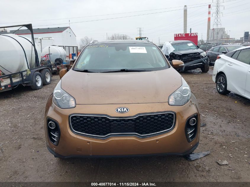 2017 Kia Sportage Ex VIN: KNDPNCAC3H7152710 Lot: 40877014