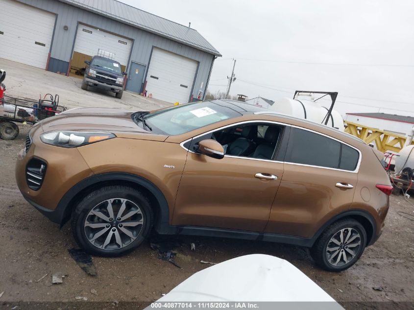 2017 Kia Sportage Ex VIN: KNDPNCAC3H7152710 Lot: 40877014