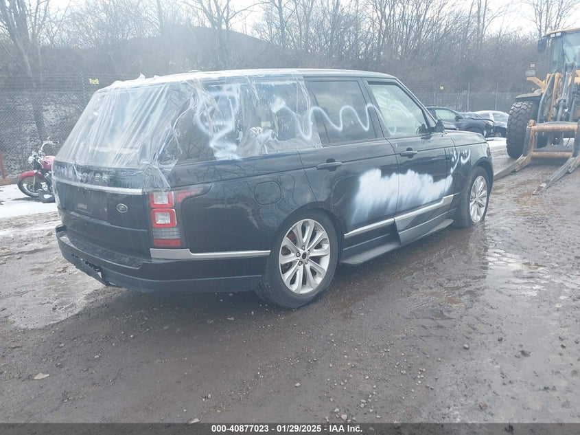 Vin: salgs2wf4ea147738, lot: 41366686, land rover range rover 3.0l v6 supercharged hse 20144