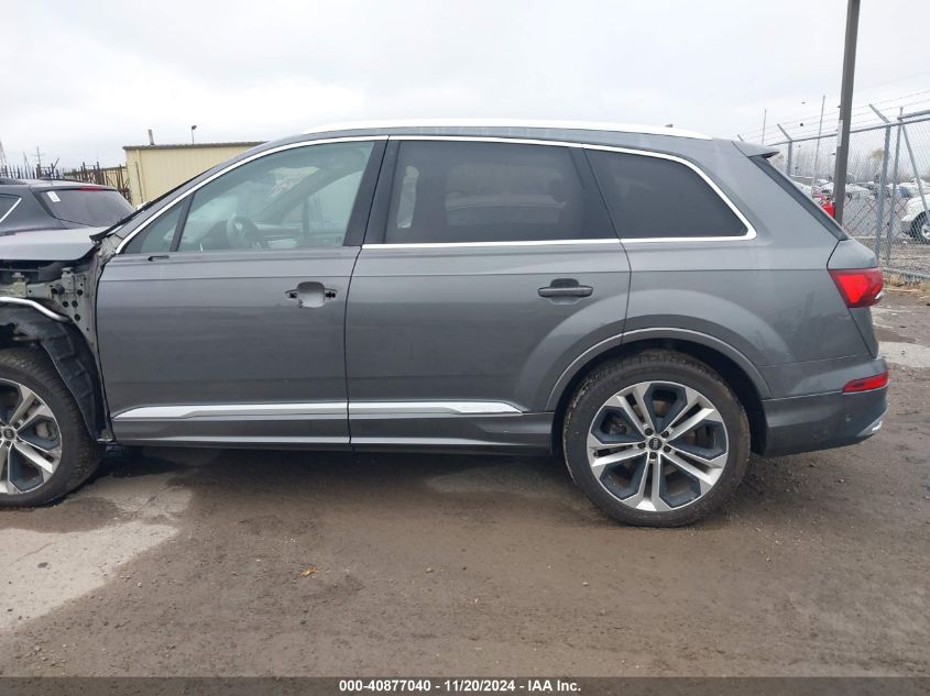 2021 Audi Q7 Prestige 55 Tfsi Quattro Tiptronic VIN: WA1VXAF77MD025076 Lot: 40877040