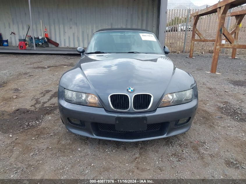 2000 BMW Z3 2.8 VIN: 4USCH3348YLF71040 Lot: 40877076