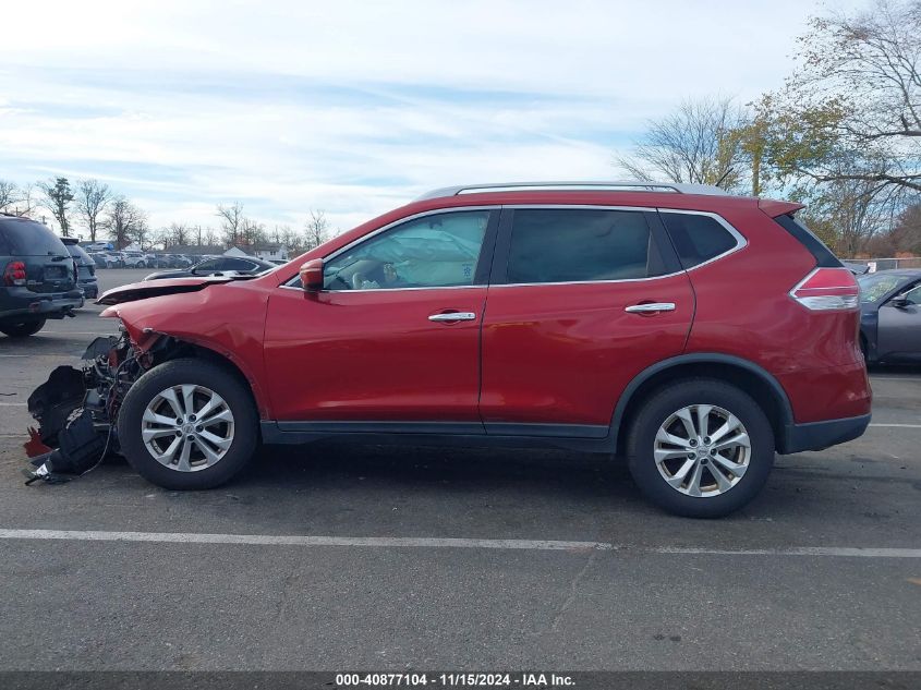 2015 Nissan Rogue Sv VIN: KNMAT2MT9FP523187 Lot: 40877104