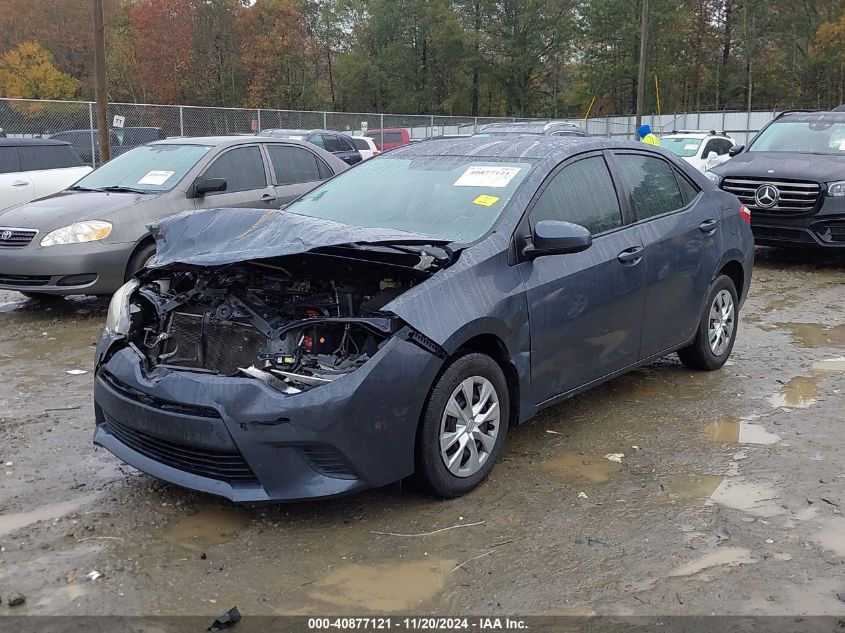 VIN 5YFBURHE9GP550153 2016 Toyota Corolla, L no.2