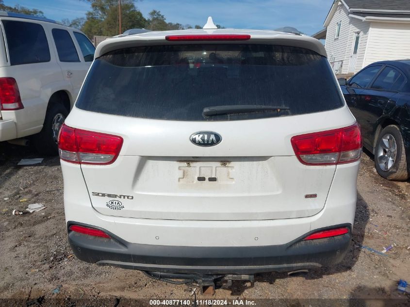 2016 Kia Sorento 2.4L Lx VIN: 5XYPG4A35GG060905 Lot: 40877140