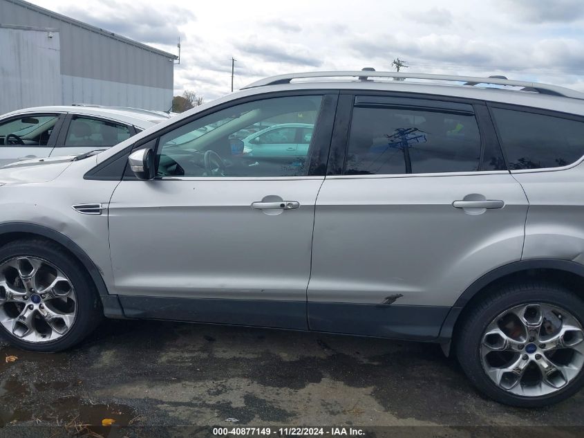 2014 Ford Escape Titanium VIN: 1FMCU0JX6EUA27020 Lot: 40877149