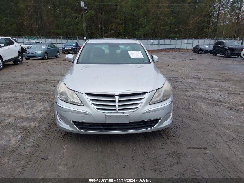 2013 Hyundai Genesis 3.8 VIN: KMHGC4DD8DU242989 Lot: 40877168