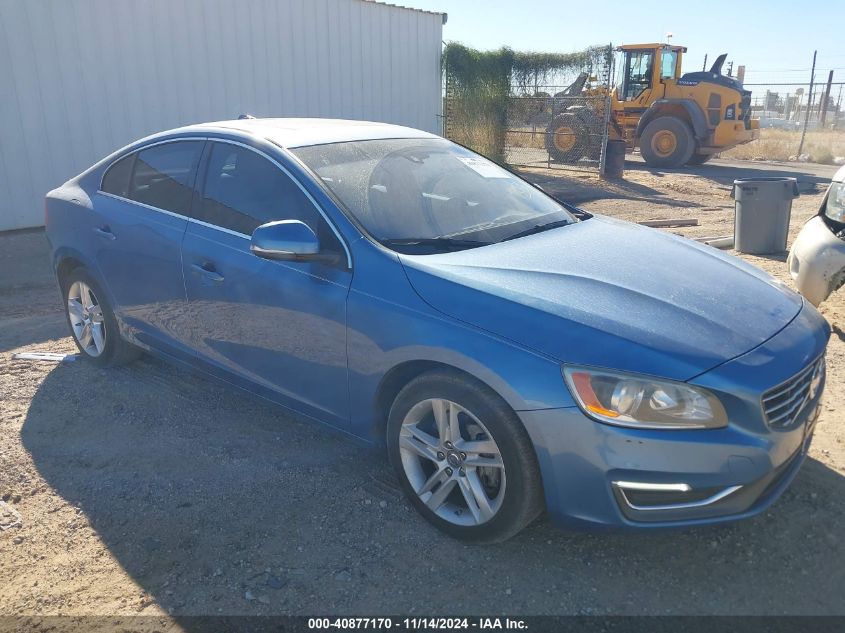 VIN YV1612TB8F2310291 2015 Volvo S60, T5 Premier no.1