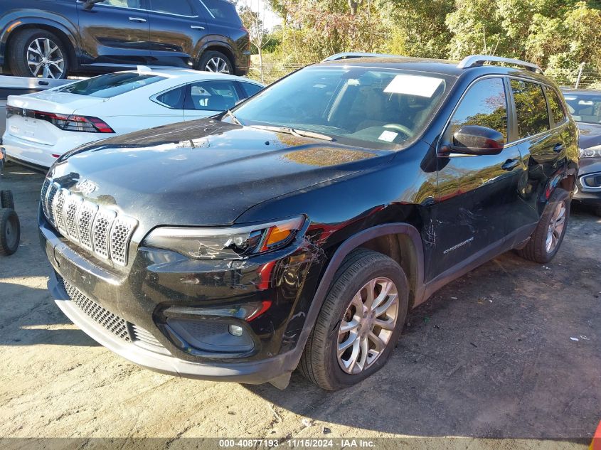 VIN 1C4PJLCB8KD187302 2019 JEEP CHEROKEE LATITUDE