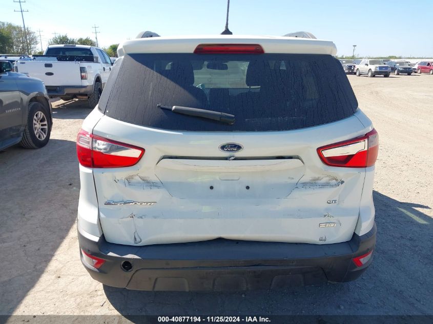 2020 Ford Ecosport Se VIN: MAJ3S2GEXLC357506 Lot: 40877194