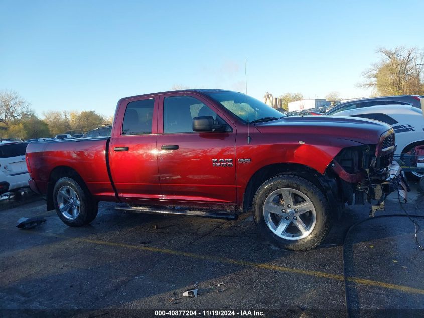 2018 Ram 1500 Express 4X4 6'4 Box VIN: 1C6RR7FT2JS272523 Lot: 40877204