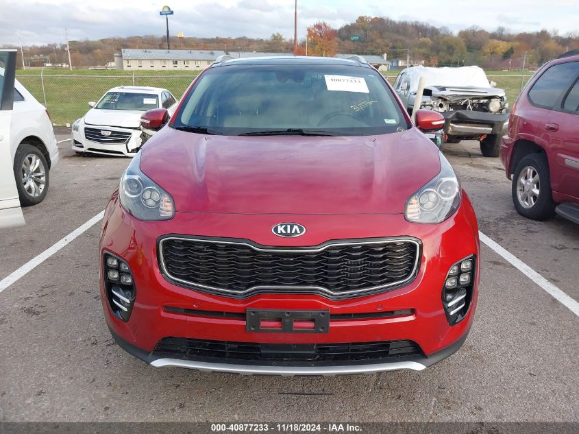 2017 Kia Sportage Sx Turbo VIN: KNDPR3A63H7219126 Lot: 40877233