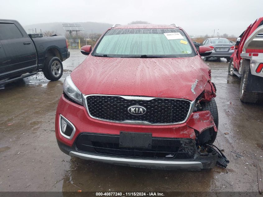 2016 KIA SORENTO 3.3L EX - 5XYPHDA55GG078853