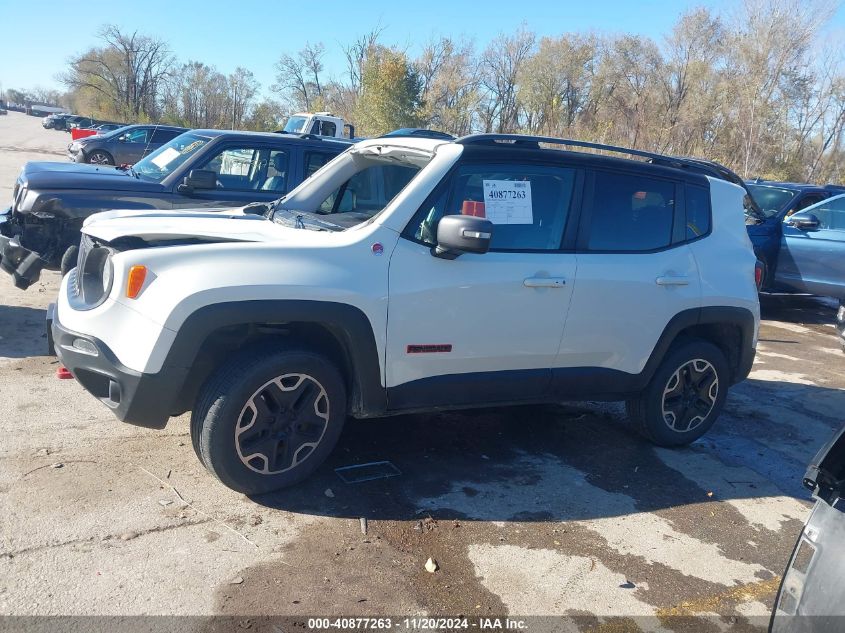 2015 Jeep Renegade Trailhawk VIN: ZACCJBCT4FPC31725 Lot: 40877263