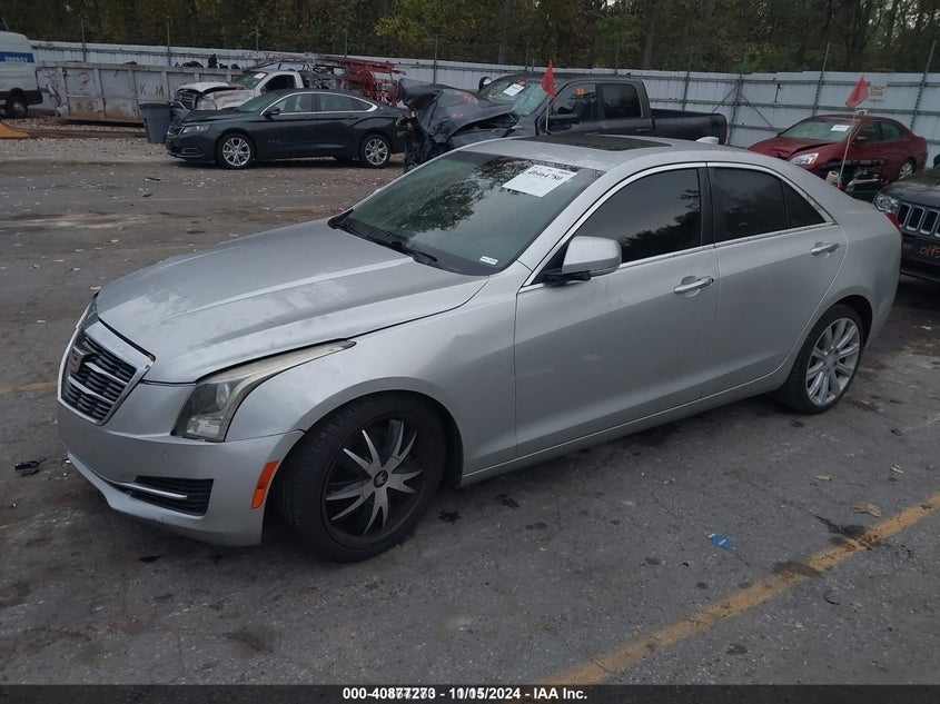 Vin: 1g6ah5rx2f0131579, lot: 41366936, cadillac ats luxury 20152